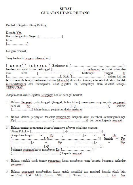 Maybe you would like to learn more about one of these? Contoh Surat Perjanjian Hutang Hitam Di Atas Putih ...
