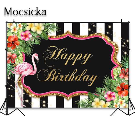Mocsicka Happy Birthday Theme Party Photo Background Sweet Donut Sexiz Pix