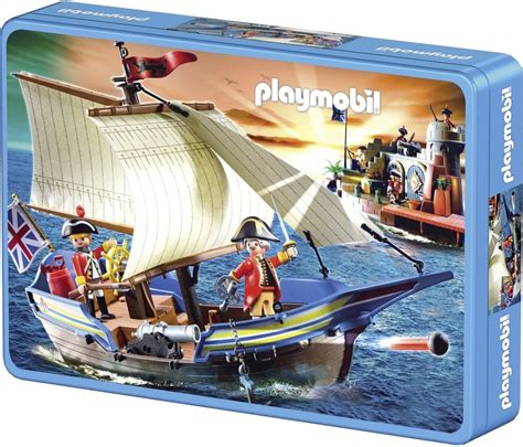 Schmidt 56606 puzzle playmobil bateau pirate 60 pièces