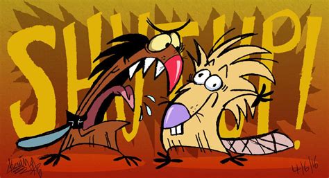 Angry Beavers By Eeyorbstudios On Deviantart Nickelodeon Cartoons