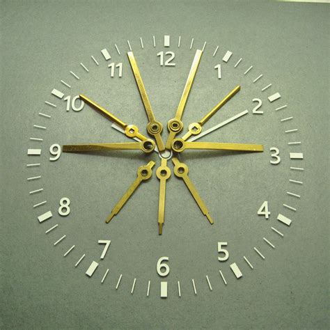 16 Vintage Clock Hands Tiny Clock Hands Metal Clock Hands Etsy Uk