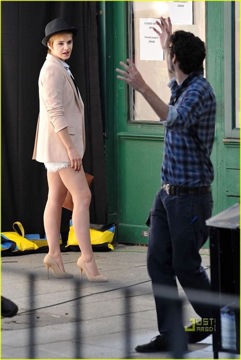 Emma Watson In Paris Filming Lancome Ad Campaign Harry Potter Photo Fanpop