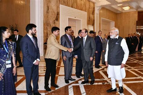 Egypt And India Bolster Ties As Narendra Modi Makes First Trip To Cairo