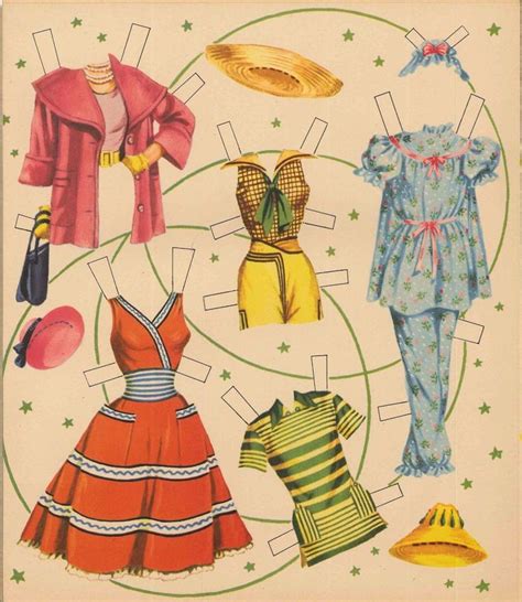 Vintage 1955 Pier Angeli Paper Dolls ~pretty~ Reproduction~orig Size Uncut Paper Dolls