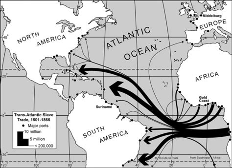 Death On The Middle Passage A Cartographic Approach To The Atlantic