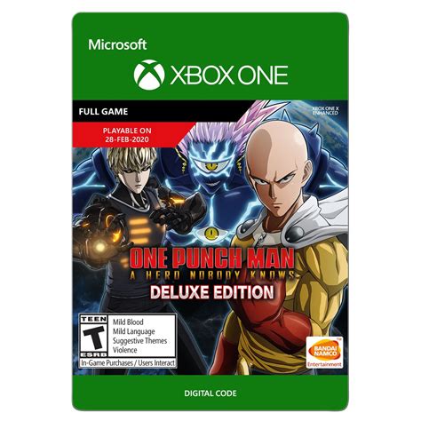 One Punch Man A Hero Nobody Knows Deluxe Edition Bandai Namco Xbox