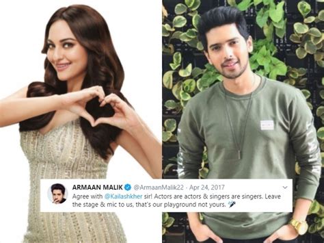 When Armaan Malik Took A Jibe At Sonakshi Sinha On Twitter Saying Leave The Stage And Mic To Us