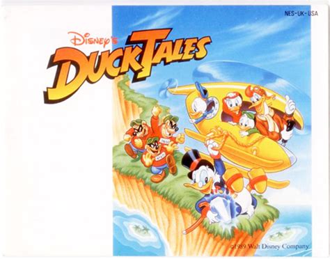 Manual Disneys Duck Tales Nintendo Nes Instructions For Sale Dkoldies
