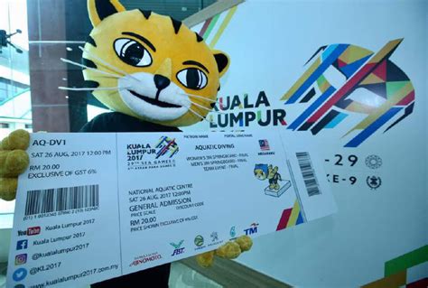 I want a holiday theyre slipping a bunch its raining, damn. SEA Games tickets go on sale today, between RM10 to RM20 ...