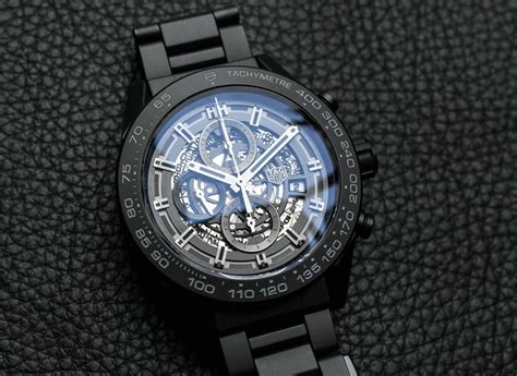 Digitized at 78 revolutions per minute. Hands-on Review - TAG Heuer Carrera Heuer-01 Full Black ...