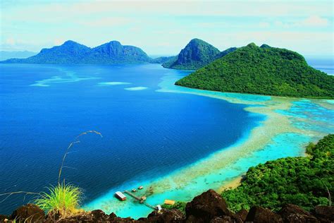 Sabang adalah kota utama di pulau ini. Pulau Bohey Dulang kepulauan yang tercantik dunia di ...