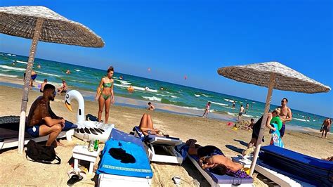 K Beach WALK Mamaia Navodari Black Sea DM Beach Romania La Plaja August YouTube