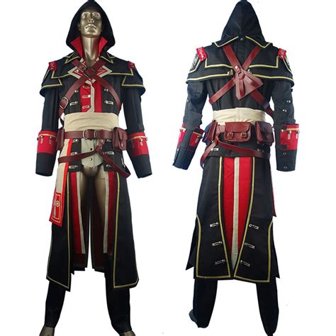 Assassin Creed Rogue Shay Patrick Cormac Cosplay Costume For Game Fans