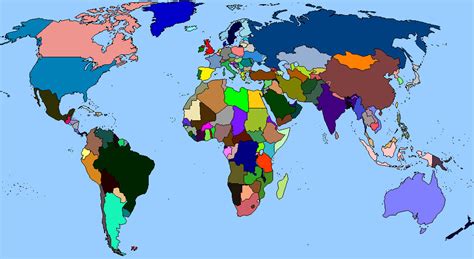 Modern World Map 2019 By Godofgold808 On Deviantart