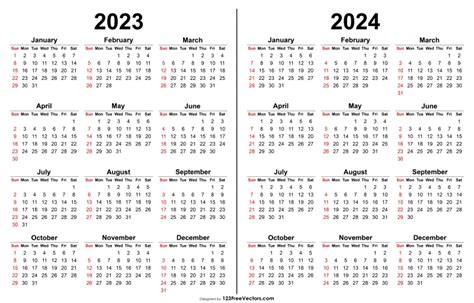 Free 2023 2024 Calendar Artofit