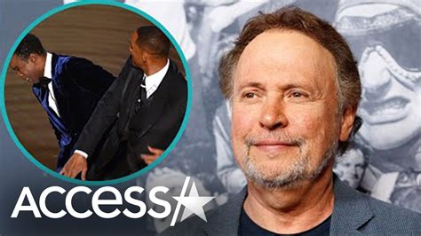 Billy Crystal Calls Will Smith Oscars Slap Disturbing Youtube