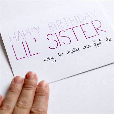 You do not need a lot of words; LAST CHANCE SALE - Sister Birthday Card - Birthday Card ...