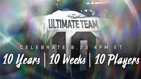 Madden Ultimate Team 20 Reveals First Mut 10 Player Card Training