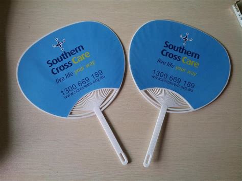 Custom Advertising Promotional Hand Fans Corporate Ts
