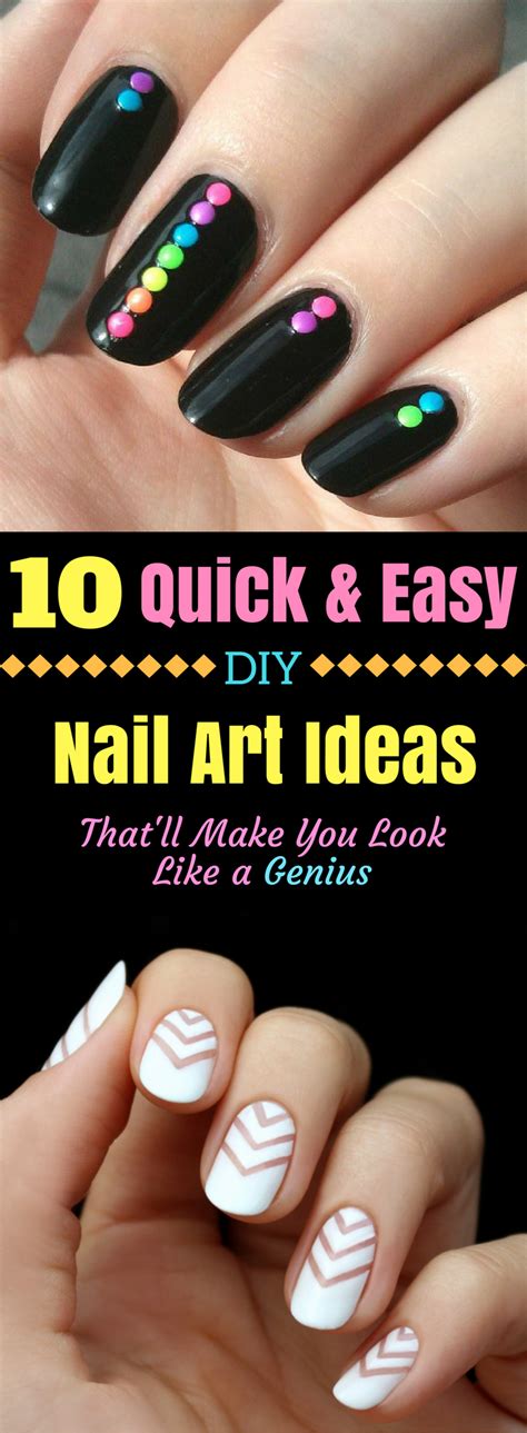 Genius Diy Nail Art Ideas And They Are Easier To Do Than They Look
