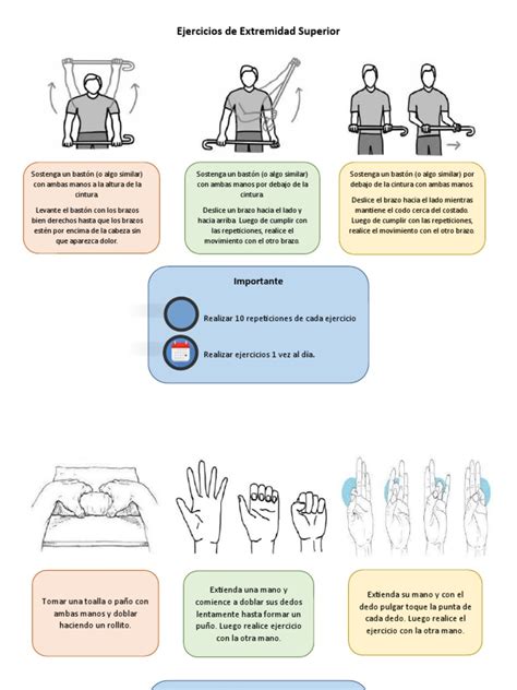 Ejercicios De Extremidad Superior Pdf