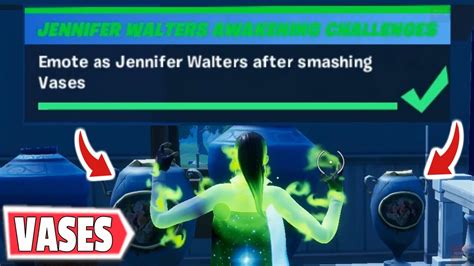Emote As Jennifer Walters After Smashing Vases All Fortnite Jennifer