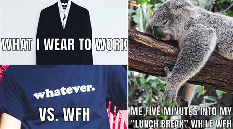 Offices will remain open to workers if they have to be physically present for their jobs, but this is a growing trend born out of safety precautions. 'Work From Home' Funny Memes and Jokes Trend Online as Employees Show the Hilarious Side of WFH ...