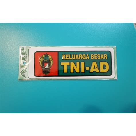 Jual Stiker Tni Ad Sticker Tni Ad Shopee Indonesia