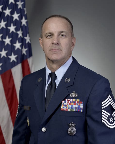 Chief Master Sergeant Stephen K White Air Force Security Forces