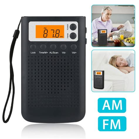 Small Portable Radios At Walmart Mini Portable Amfmsw1sw2tv 5