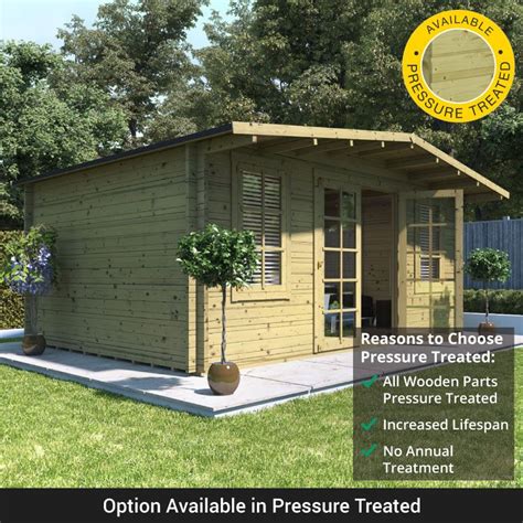 The shed i purchased from the simple to use website of the buy log cabins direct gets the remarkable quality and appearance, less listed in comparison with the other. BillyOh Winchester Log Cabin | Garden buildings direct ...
