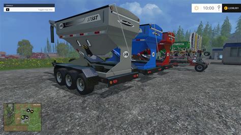 Jandm 375st Fertilizer Tender Trailer V11 • Farming Simulator 19 17 15