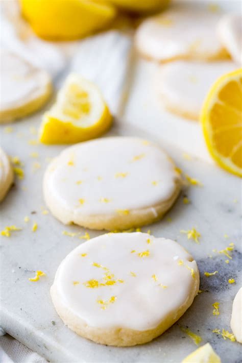 Lemon Shortbread Cookies Easy Peasy Meals