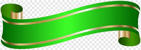 Ilustração de fita verde banner elegante bandeira verde ângulo fita
