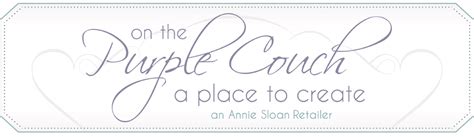 Visit on the purple couch! Winter Clearance Continues | Purple couch, Annie sloan ...