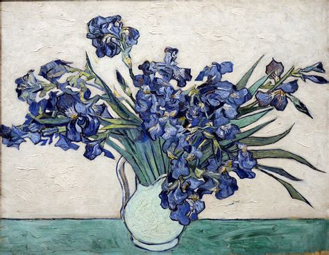 Irises Vincent Van Gogh New York Metropolitan Museum Of Art