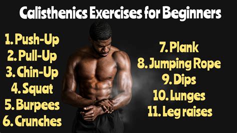 Calisthenics Exercises For Beginners Benefits Calories Burned And More