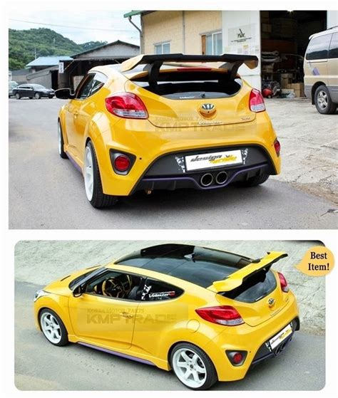 Veloster turbo sequence devils rear wing spoiler. KMP TRADE: Aero Parts Rear Wing Spoiler UNPAINTED for ...