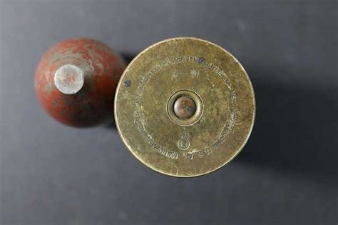 Us Military Inert 37mm Winchester Hotchkiss Round 1891 801