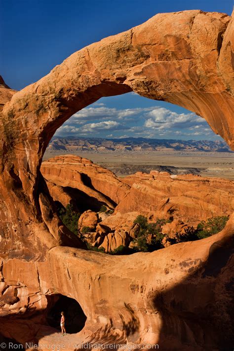 Double O Arch Arches National Park Moab Photos By Ron Niebrugge