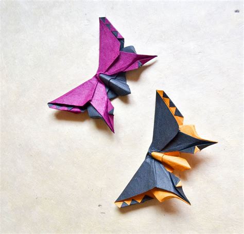 Paper Metamorphosis Beautiful Looking Origami Butterflies Origami