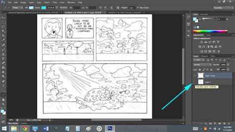 The layering in all the tabs but one are working properly. How to Make a Line Drawing into a Webcomic