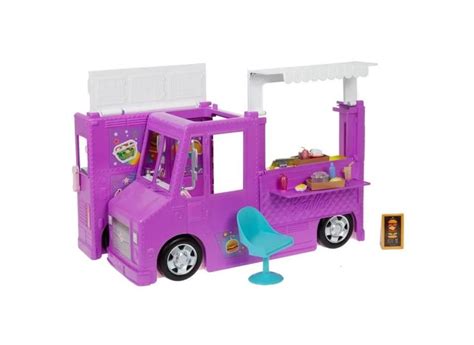 Barbie Veiculo Playset Food Truck Fresh N Fun Mattel Gmw07 Com O Melhor
