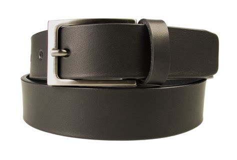 Mens Black Leather Belt With Gun Metal Buckle Belt Designs