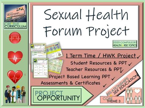 sexual health unit rse teaching resources