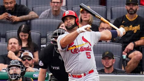 Albert Pujols Hits His 700th Career Home Run