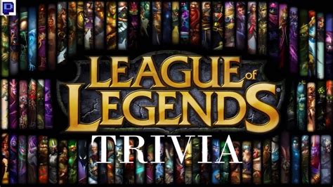 45 Facts You Didnt Know Trivia League Of Legends Youtube