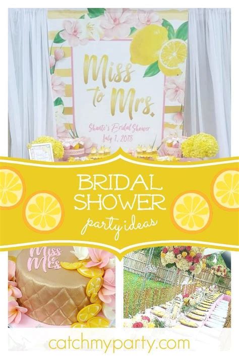 Lemonade Bridal Brunch Bridalwedding Shower Lemonade Bridal Brunch