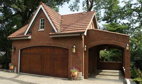 Stunning Brick Garages Designs 27 Photos Jhmrad