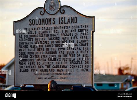 Solomons Island Hi Res Stock Photography And Images Alamy